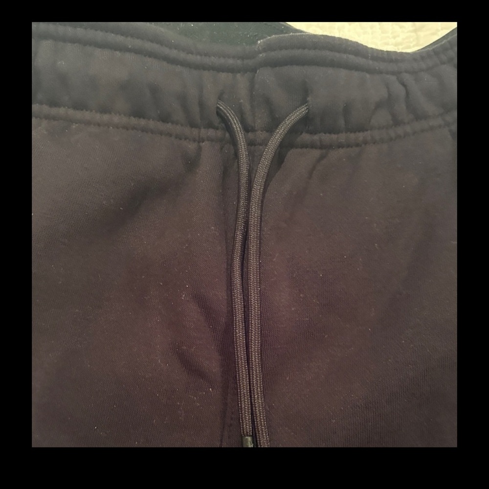 Reebok Men’s XL Tracksuit Set Black Hoodie Joggers Athletic Matching Set - Picture 7 of 8
